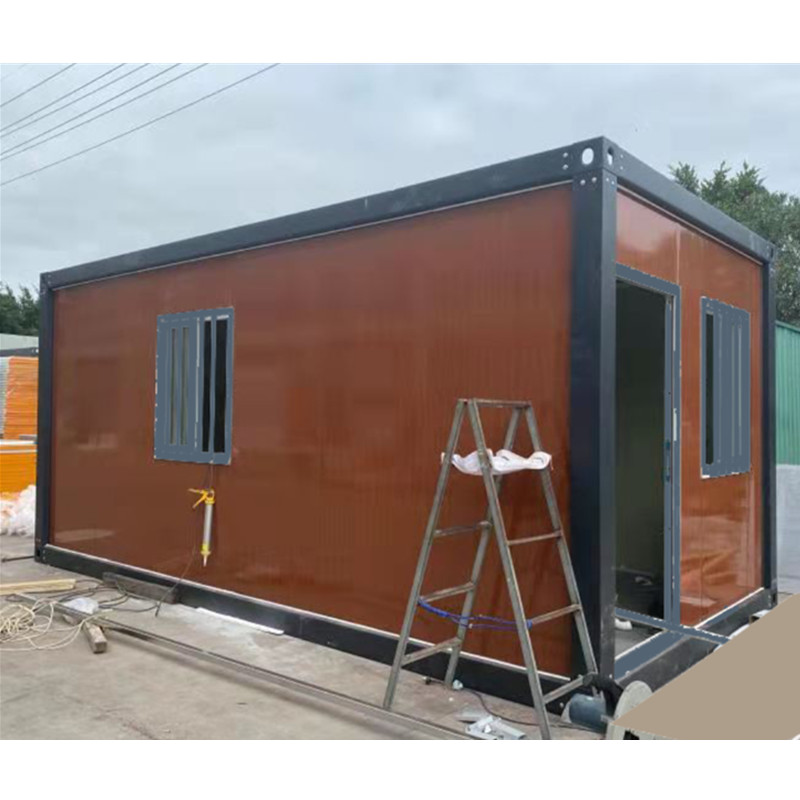 steel structure prefab house Tiny cheap prefabricated kit container homes 