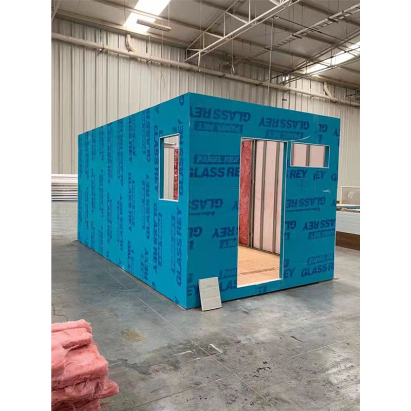 prefab modular fully finished shipping 20ft container frame 