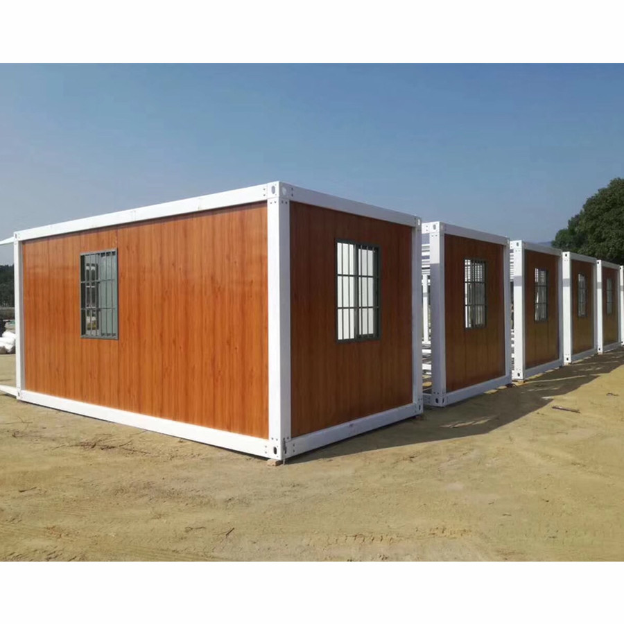 Prefabricated two-story modular manufactured 20ft casas contener container house