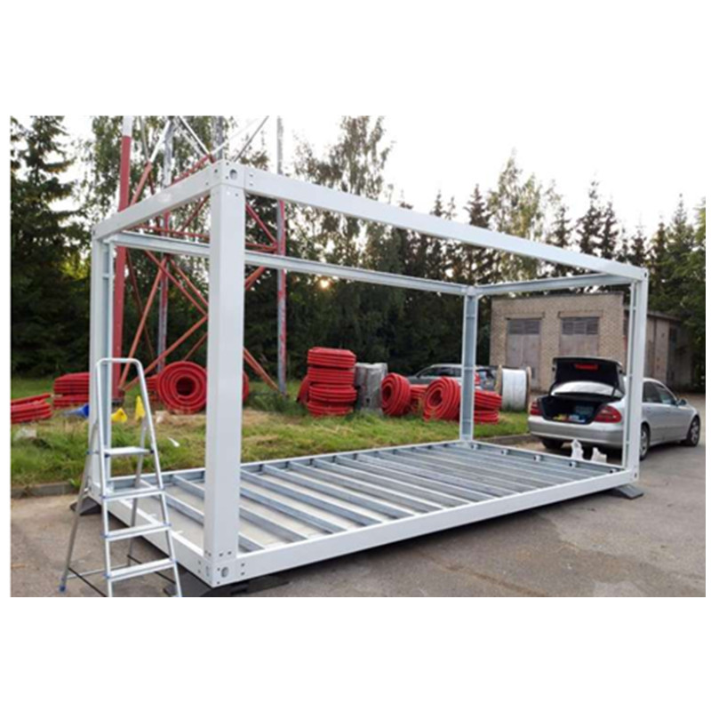 prefab container frame powder coating test