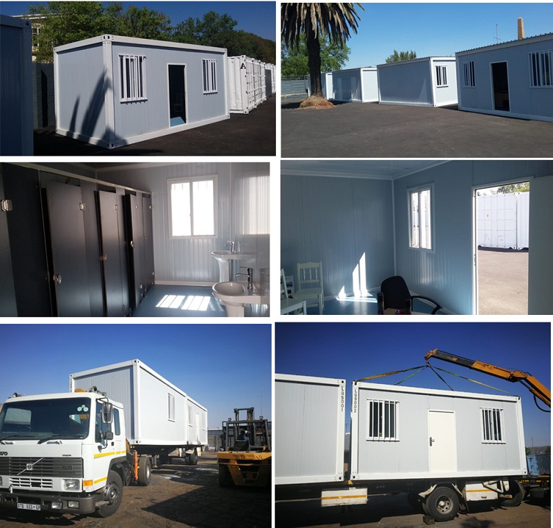 20ft prefab flat pack mobile modular iso shipping container frames