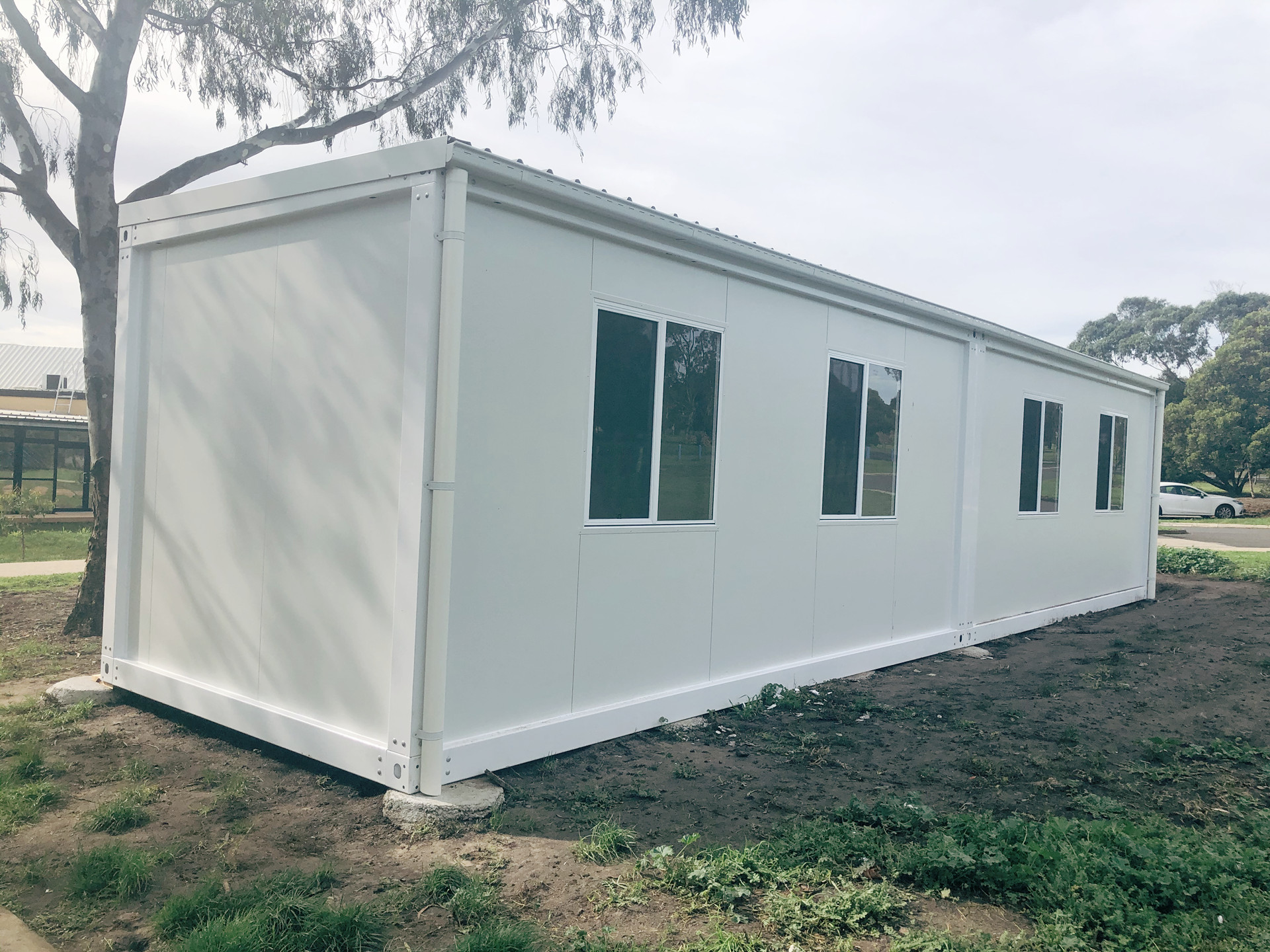 prefabricated 20ft modular mobile  shipping container house