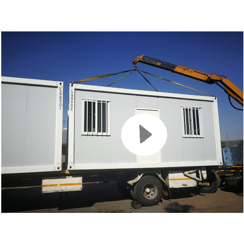 collapsible house container prefabricated installation