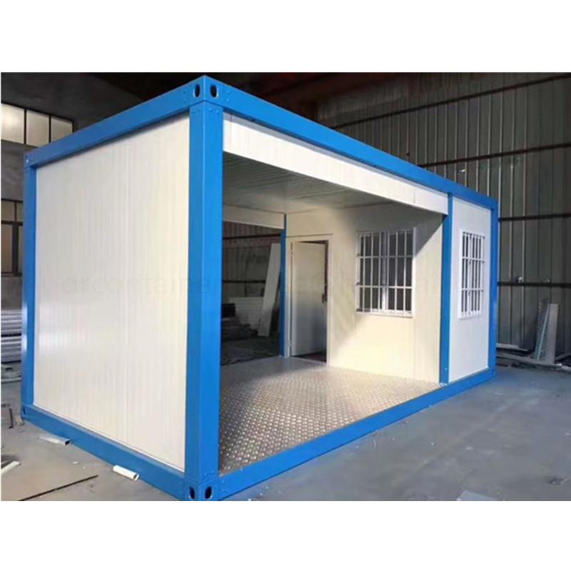 prefabricated mobile security guard house cabin