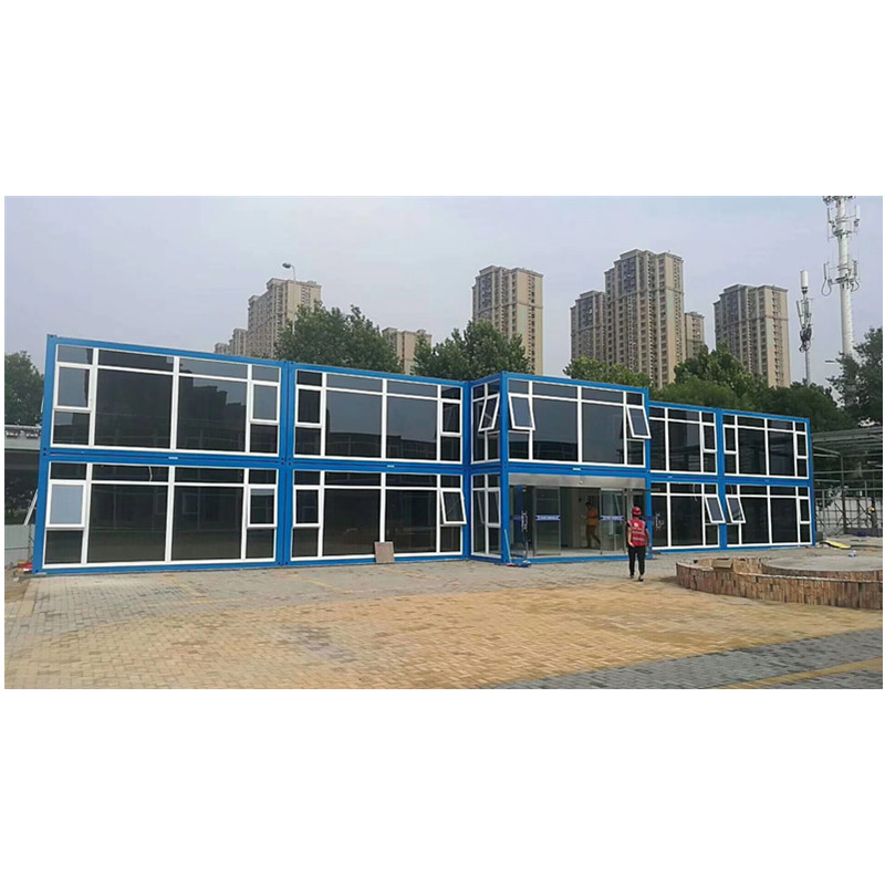 prefab container van for site office supplier price