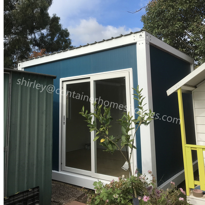 portable complex shipping container house for office booth 20ft