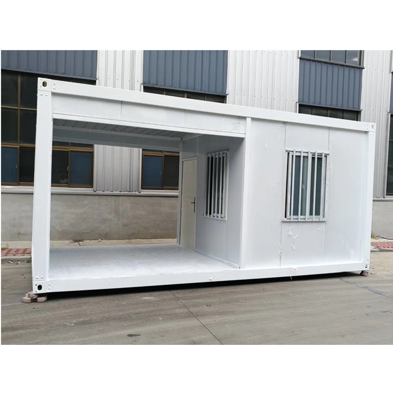 prefab modular contemporary 20ft portable container security guard house manufacture
