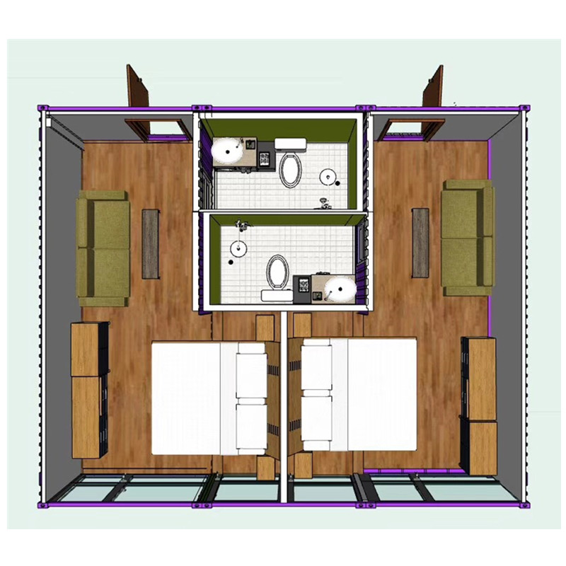 Kit container home Folding pre fab Mobile Modular TinyPortable Steel Mini Prefabricadas Modern Movable luxury prefab house