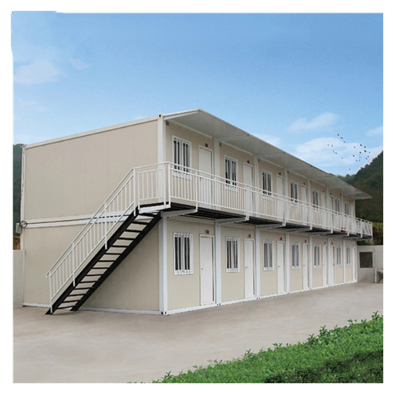 Luxury knock down prefabable home Movable prefab steel structures Prefabricated Modular container house