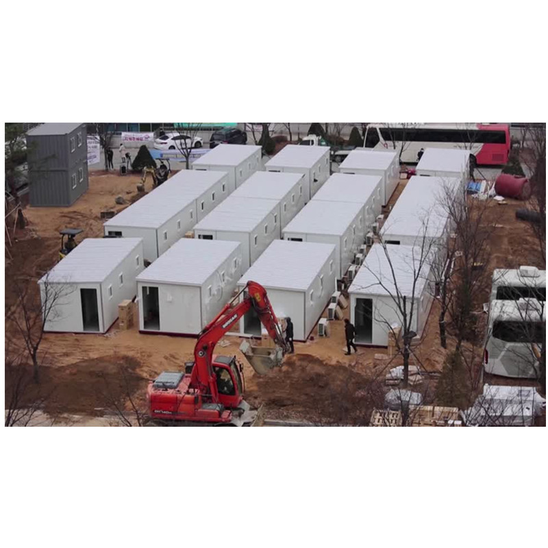 Small steel frame container hospital Ready made Luxury portable shipping modular house 