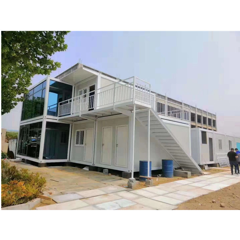 Assembly stackable container house cheap flat pack prefabricated ready prefab mobile modular homes 