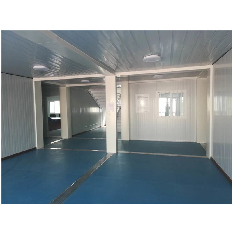 Prefabricated Low cost container office steel frame Prebuilt shipping prefab home design