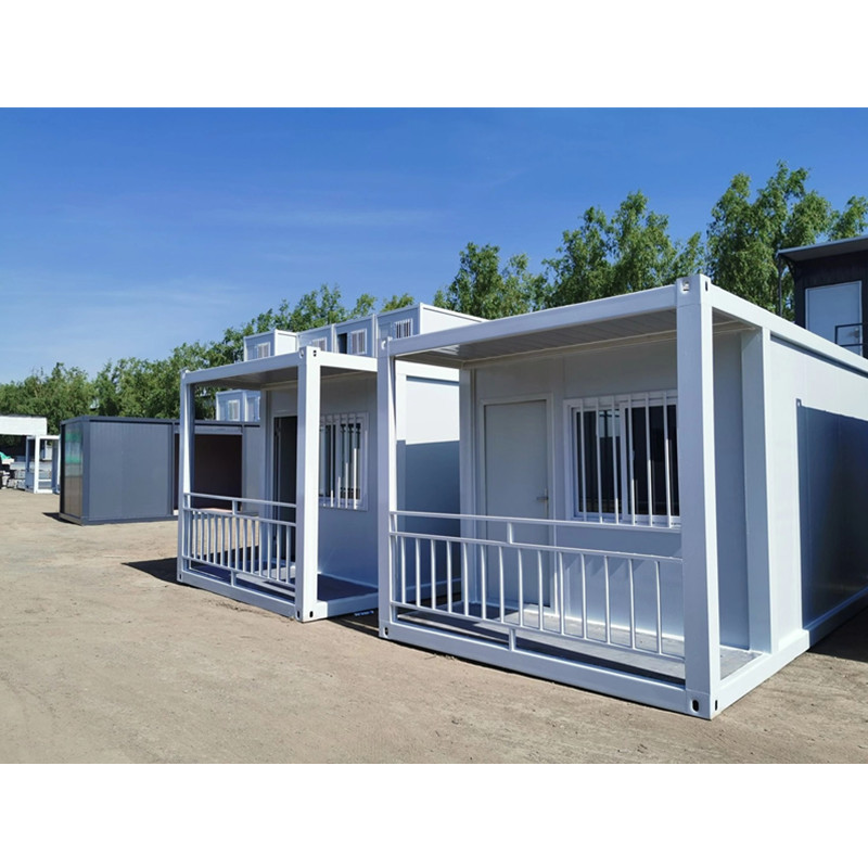 Detachable knock down guard container house Foldable Mobile Portable shipping prefab office