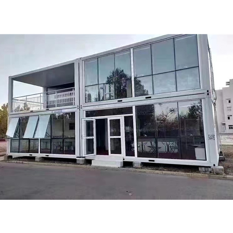 steel structure Prefab office Prefabricated flat pack modular foldable container homes 