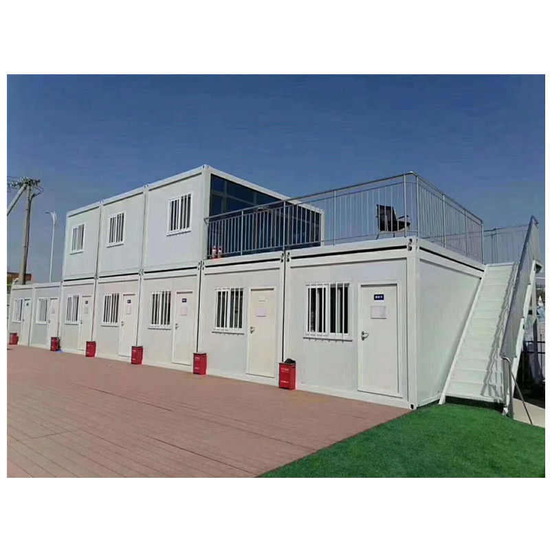 Low cost modular house container steel frame prefabricated prefab homes  
