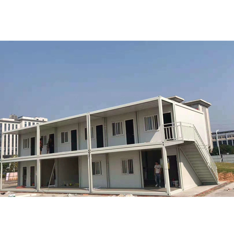 Low cost modular house container steel frame prefabricated prefab homes  