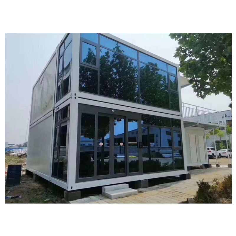 a-frame container house steel frame flat pack portable prefab office modular