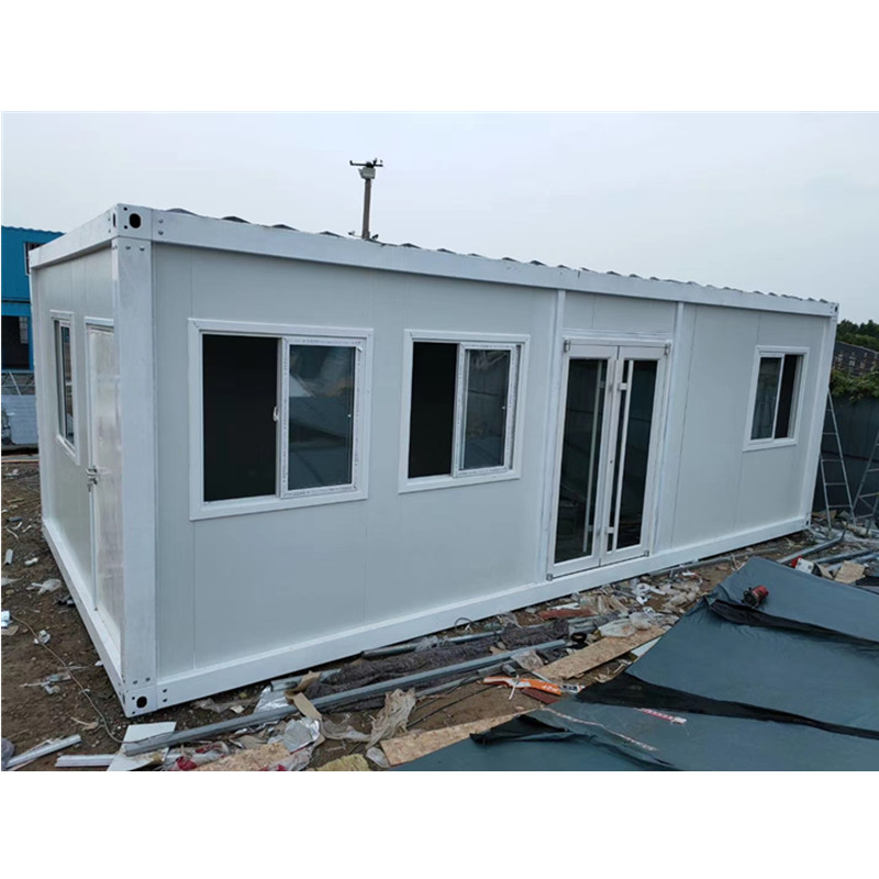 Mobile Portable container office Folding steel frame luxury modular pre fab tiny house