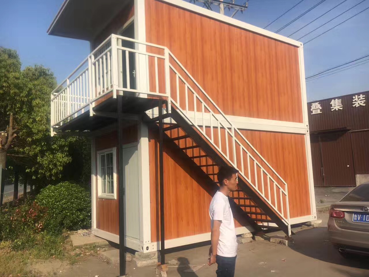 Chinese container houses can be prefab office pods,office pods,outdoor office pod,garden office pod,home office pod for sale 