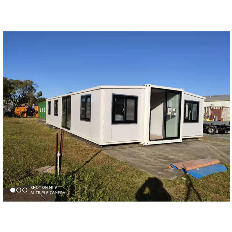 Popular portable modular prefab luxury prefabricated shipping expandable container home 40 feet