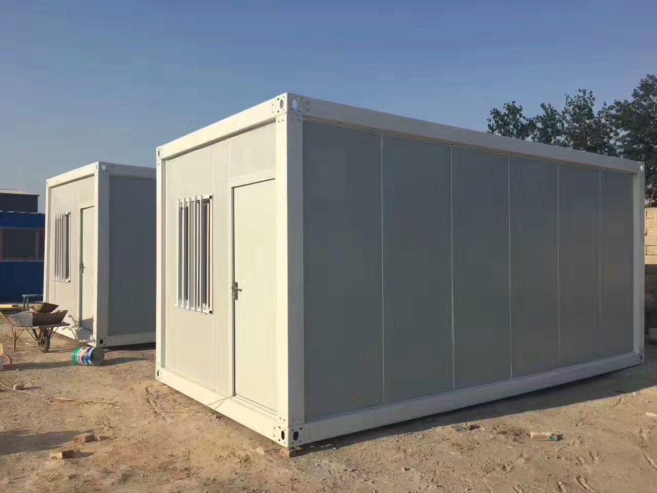 portable pre fabricated manufactured modular shipping container house