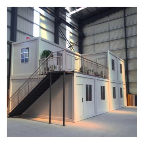 2 floors manufactured prefab shipping container office house for sale