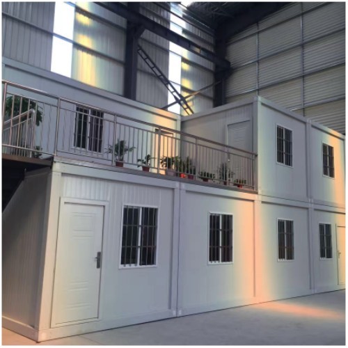 2 floors manufactured prefab shipping container office house for sale