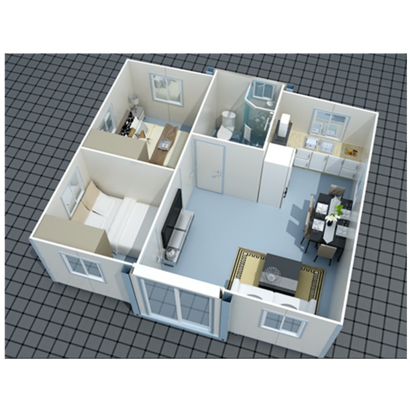 tiny kit pre fabricated expandable container homes houses for sale