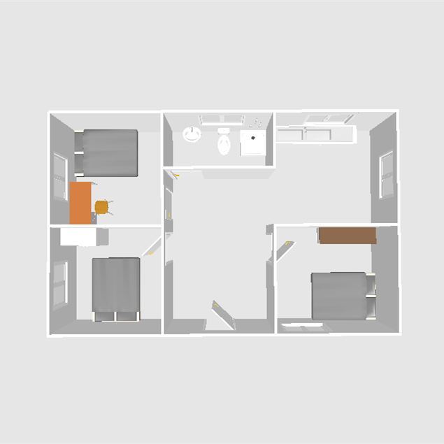 组合集装箱房3*20ft