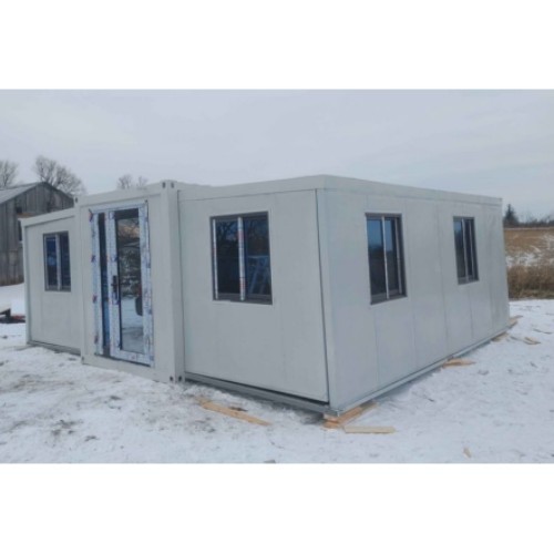 Thermal insulation modern mobile 2 bedrooms expandable container house for sale