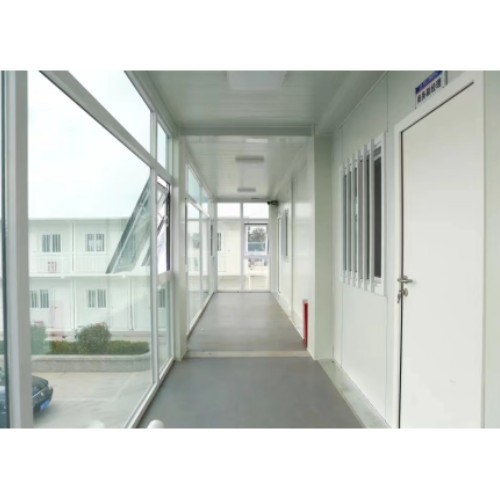 Integrated homelike prefab modular double storey container office for sale