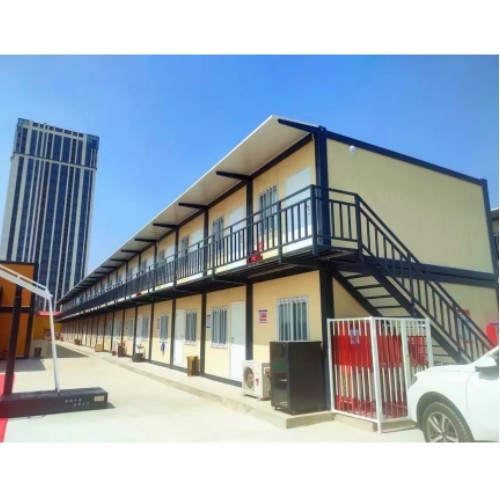 Double-layer integrated dormitory homelike pre fabricated kit shipping container house homes for sale