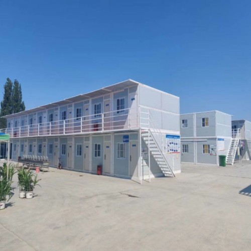 Double-layer integrated dormitory homelike pre fabricated kit shipping container house homes for sale