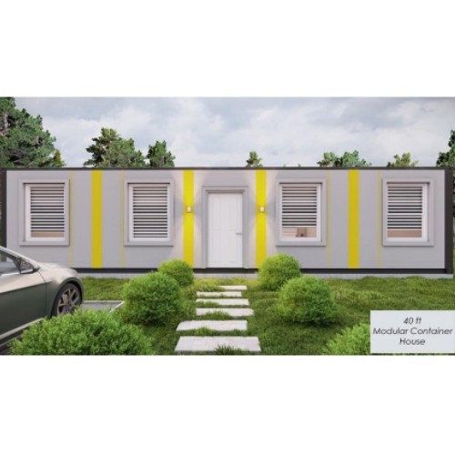 40ft habitable portable homelike manufactured 2 bedroom modular ready made container house