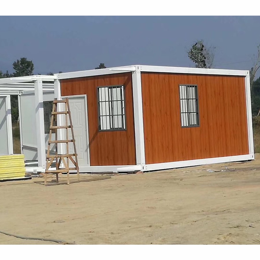 stackable prefab 20ft manufactured modular fully finished container house
