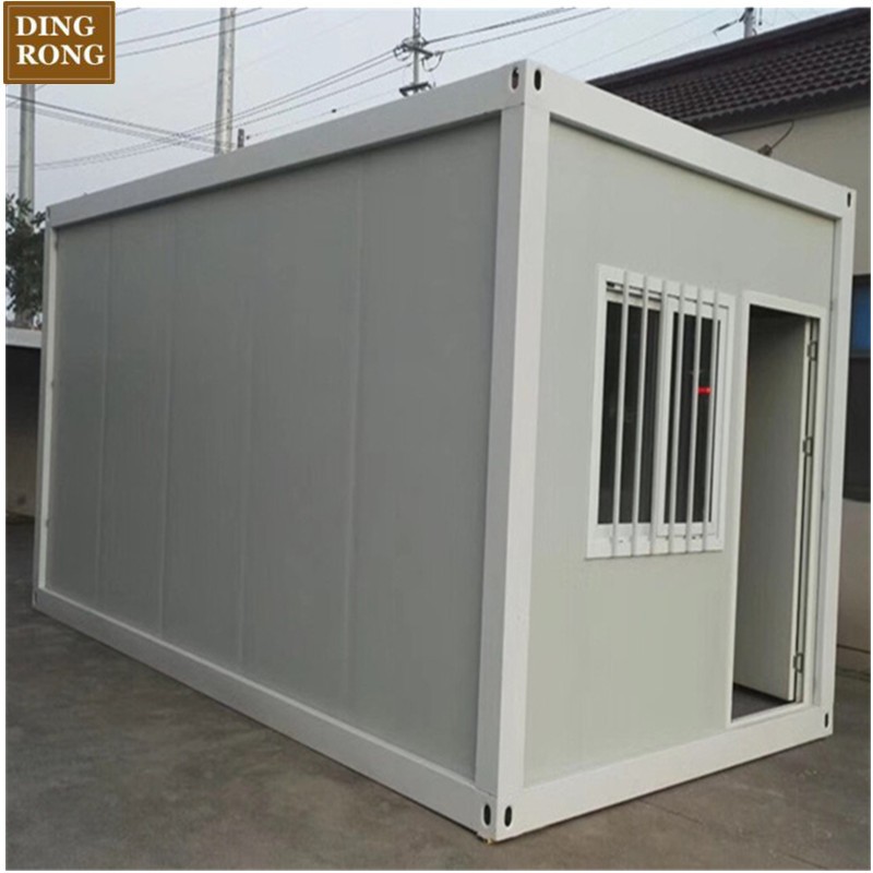 Insulated modular portable 2 bedroom movable pre fabricated container house
