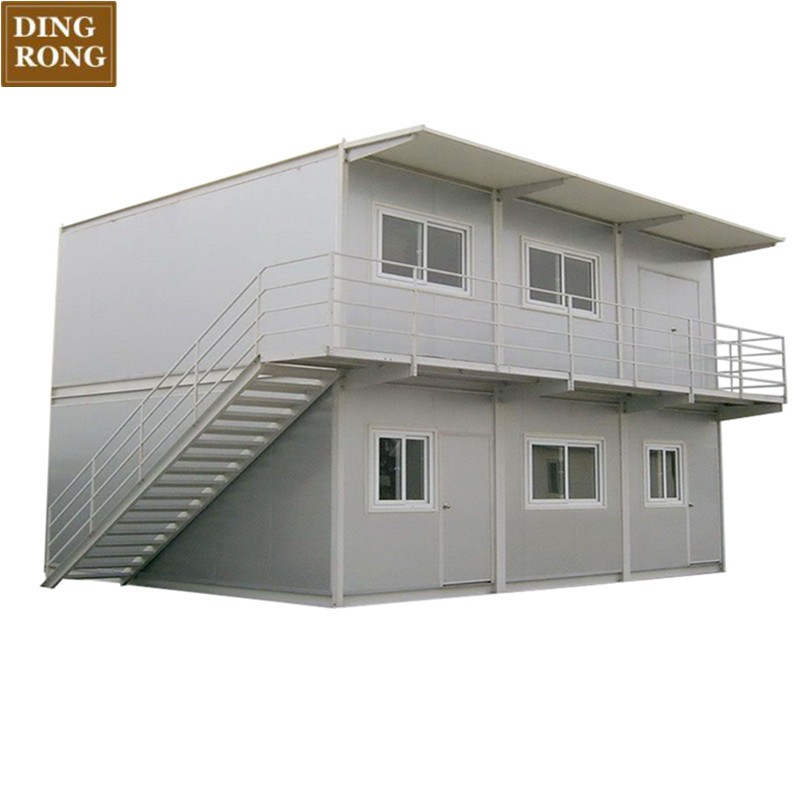 Customizable double-layer insulated stackable modular 20ft container dormitory houses