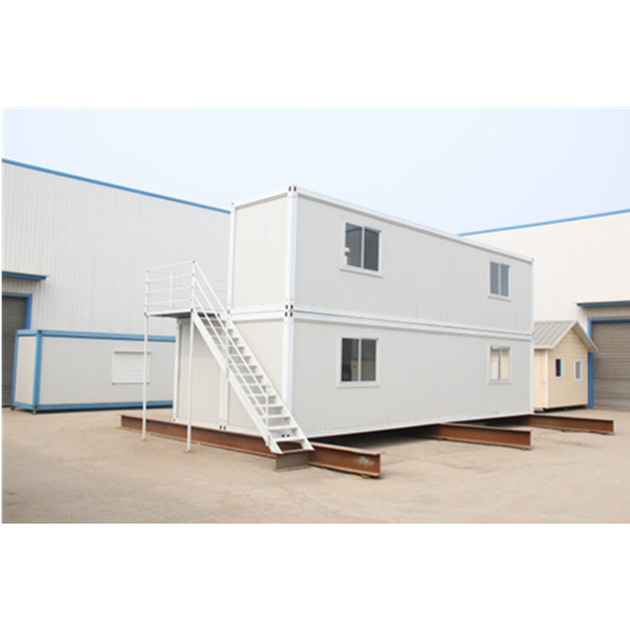 Customizable 40-foot double-deck manufactured modular modern portable container house for sale