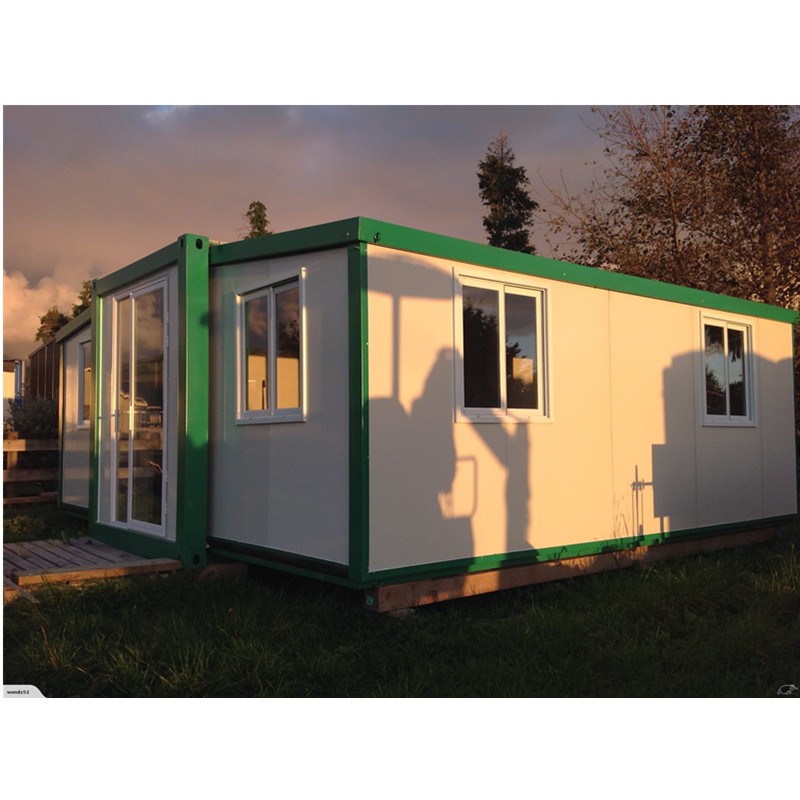 DINGRONG small 20ft 2 bedrooms expandable folding insulated container houses for sale