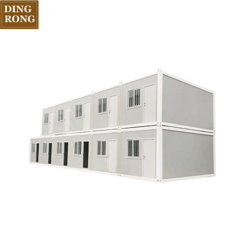 Prefabricated double-deck kit modular movable mobile contener container home house for sale