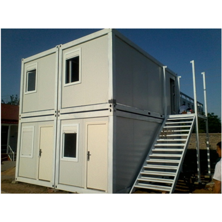 Double-layer customizable portable prefab mobile modular casas contener container house for sale