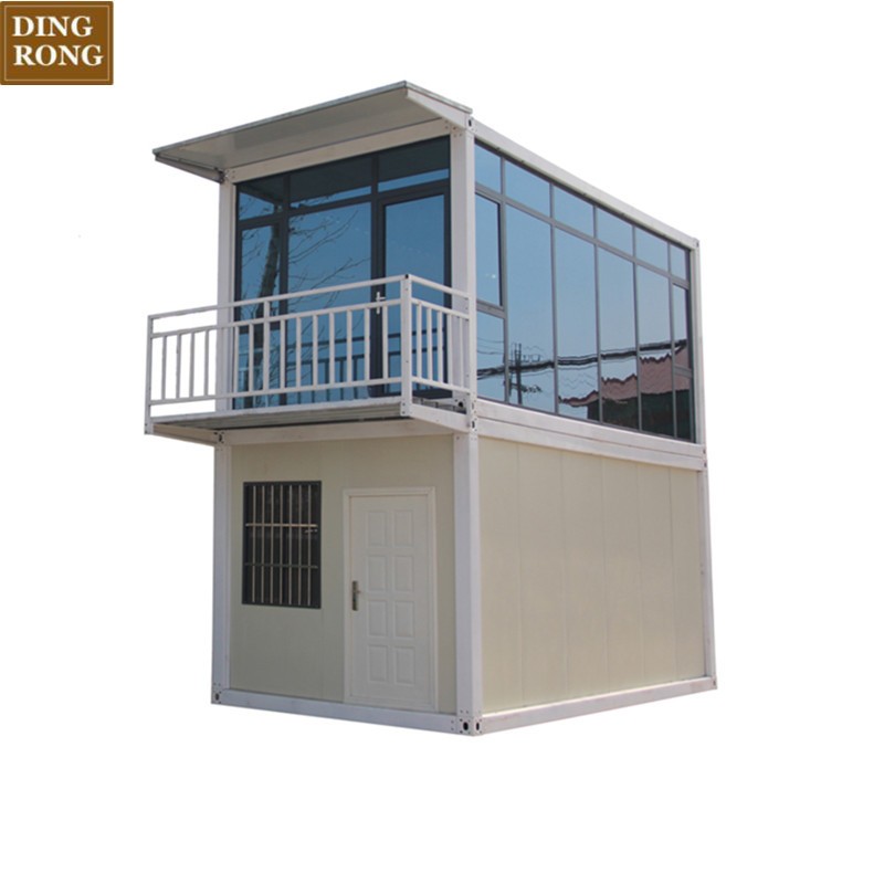 Two storey integrated insulated modular portable prefab casas contener container house for sale