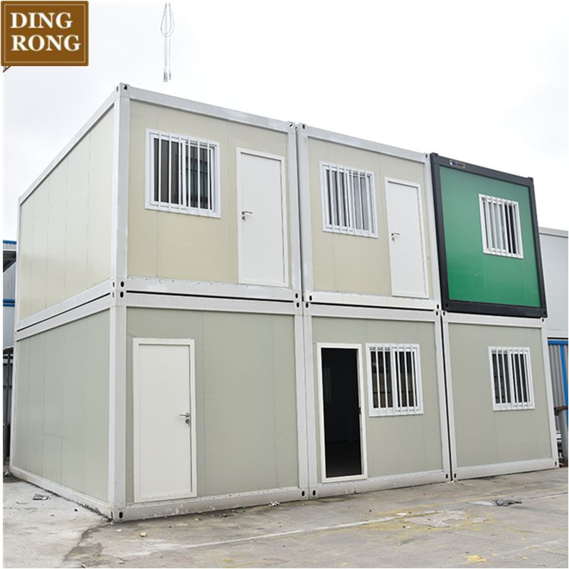 Thermal insulation double layer manufactured portable casas contener container houses home for sale