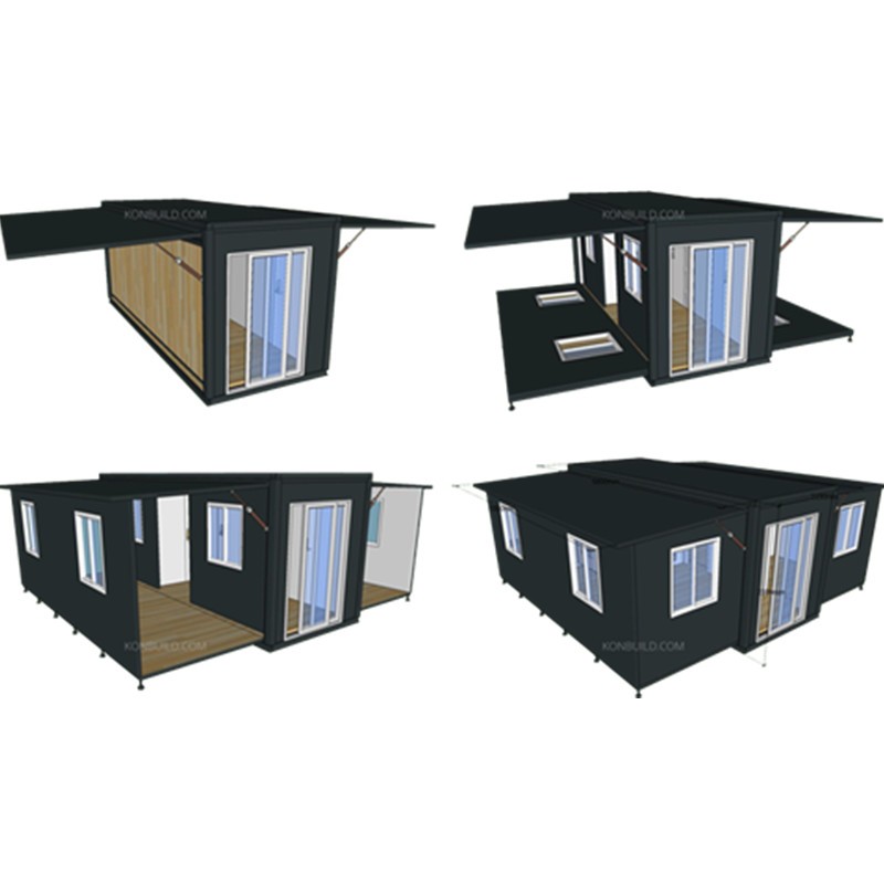Convenient prefabricated expandable portable casas contener prefab container houses for sale