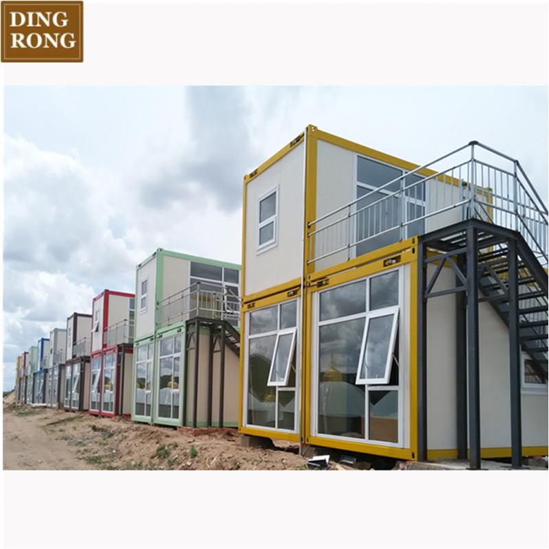 Customizable outdoor assembly modular prefab casas contener container houses homes office for sale