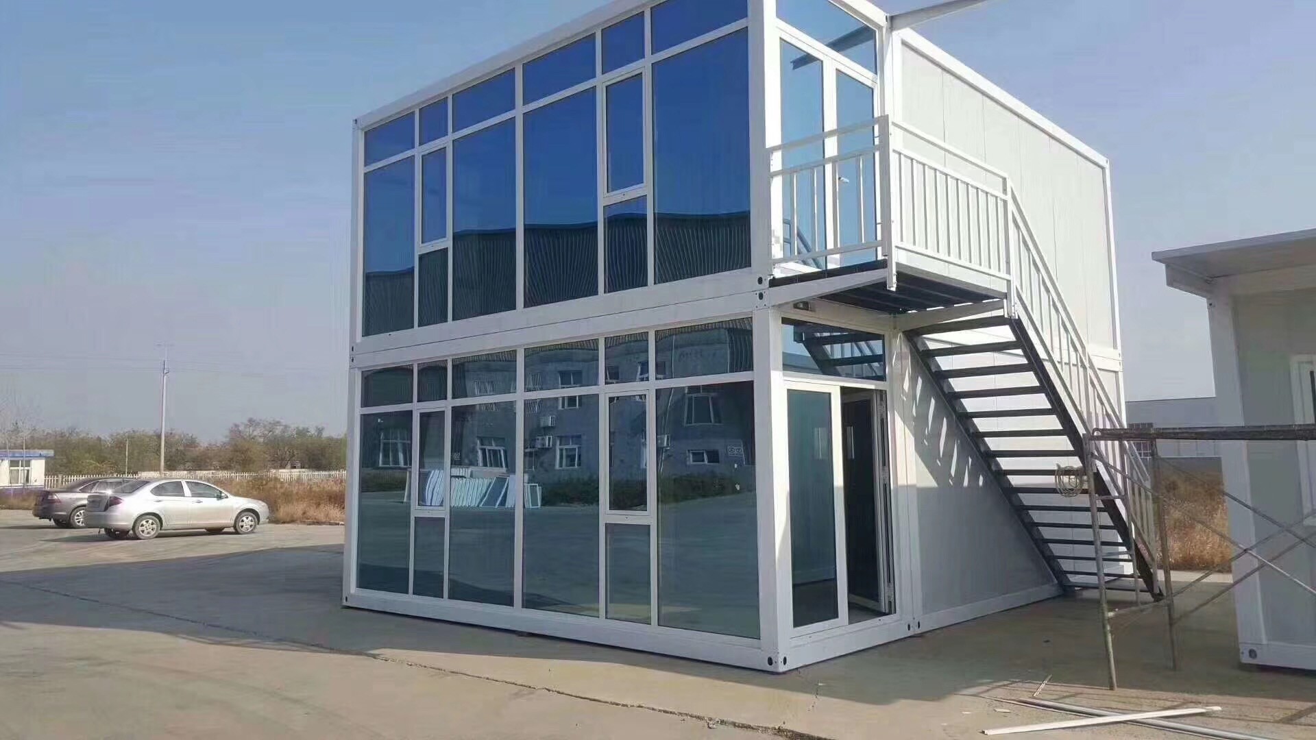 Outdoor customizable assembled prefab modular manufactured mobile portable shipping cacas contener container for sale