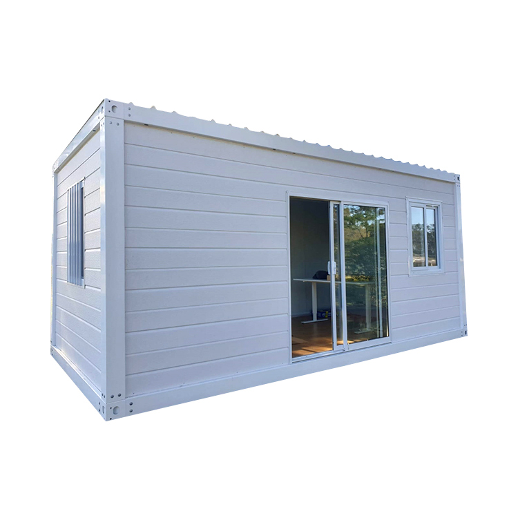 $4000 to get one 20ft container house with one 6 meter side fully with folding door