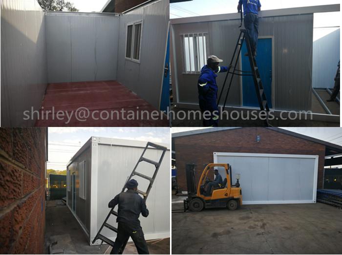 see distributor in south africa how to unload container,how to install prefab tiny house container