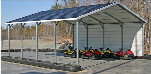 folding foldable steel frame carport garage parts