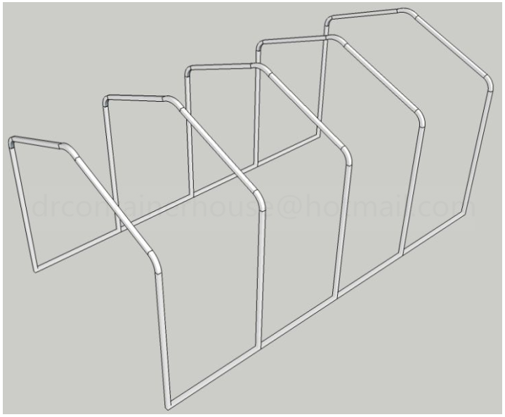 folding foldable steel frame carport garage parts